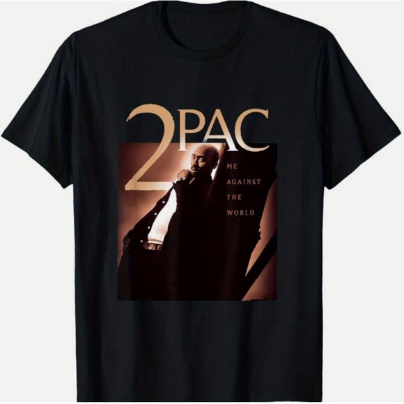 Authentic 2Pac Tupac Shakur Me Against The World T-Shirt 5XL NEW - Picture 1 of 1